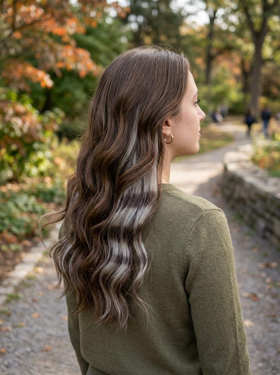 Raccoon Tail Hair bei langen Haaren - Raccoon Tail Hair Idee